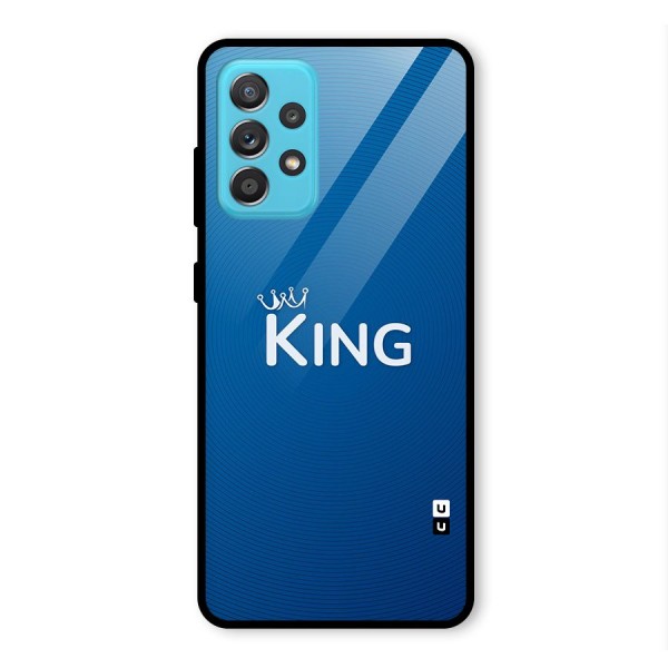 Royal King Glass Back Case for Galaxy A52s 5G