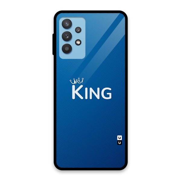 Royal King Glass Back Case for Galaxy M32 5G