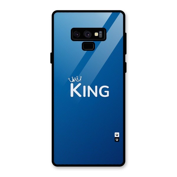 Royal King Glass Back Case for Galaxy Note 9