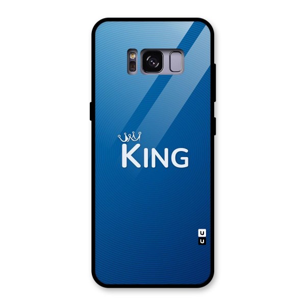 Royal King Glass Back Case for Galaxy S8