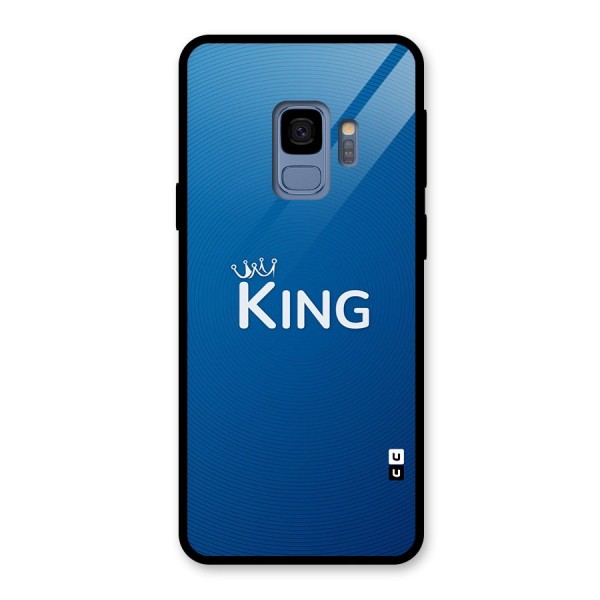 Royal King Glass Back Case for Galaxy S9