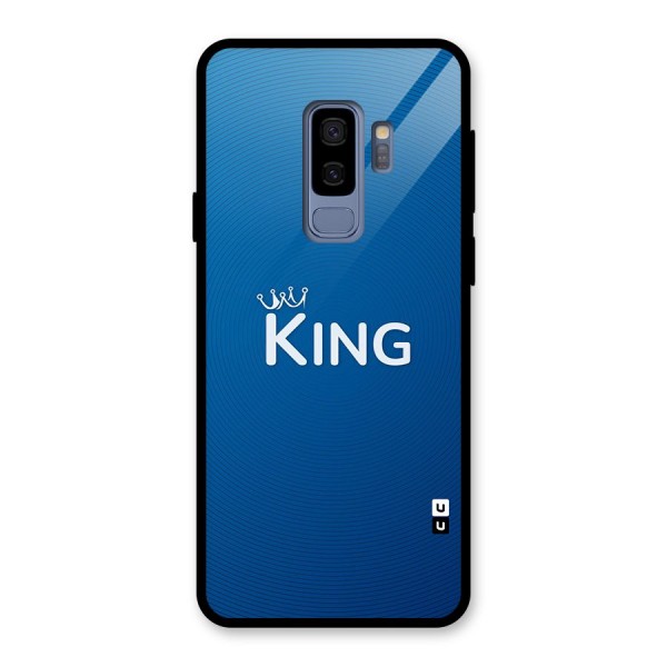 Royal King Glass Back Case for Galaxy S9 Plus