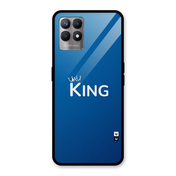 Royal King Glass Back Case for Realme 8i