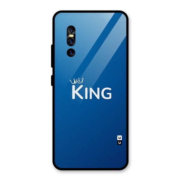 Royal King Glass Back Case for Vivo V15 Pro