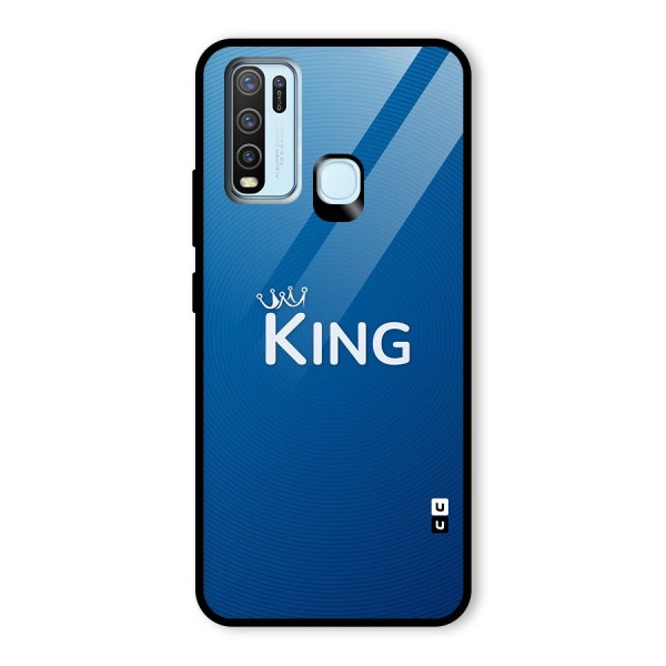 Royal King Glass Back Case for Vivo Y30