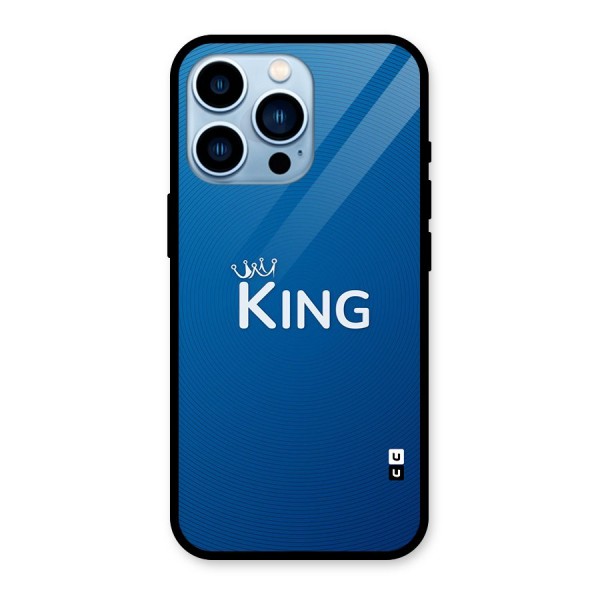 Royal King Glass Back Case for iPhone 13 Pro