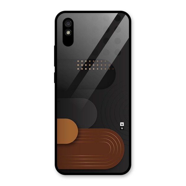 Royal Shades Glass Back Case for Redmi 9i