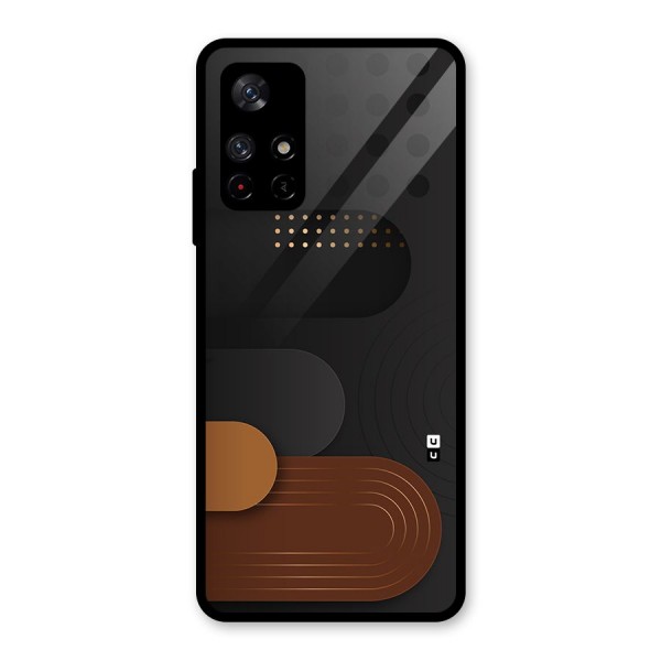 Royal Shades Glass Back Case for Redmi Note 11T 5G