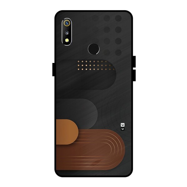 Royal Shades Metal Back Case for Realme 3