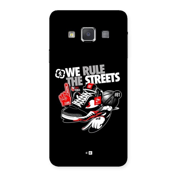 Rule The Streets Back Case for Galaxy A3