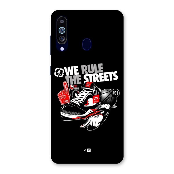 Rule The Streets Back Case for Galaxy A60