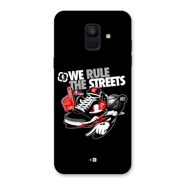 Rule The Streets Back Case for Galaxy A6 (2018)