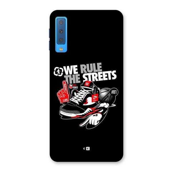 Rule The Streets Back Case for Galaxy A7 (2018)