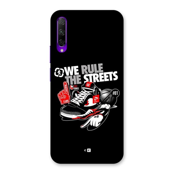 Rule The Streets Back Case for Honor 9X Pro