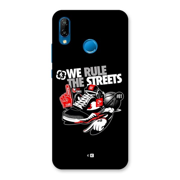 Rule The Streets Back Case for Huawei P20 Lite