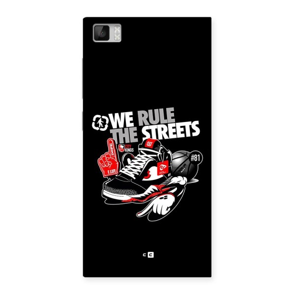 Rule The Streets Back Case for Mi3