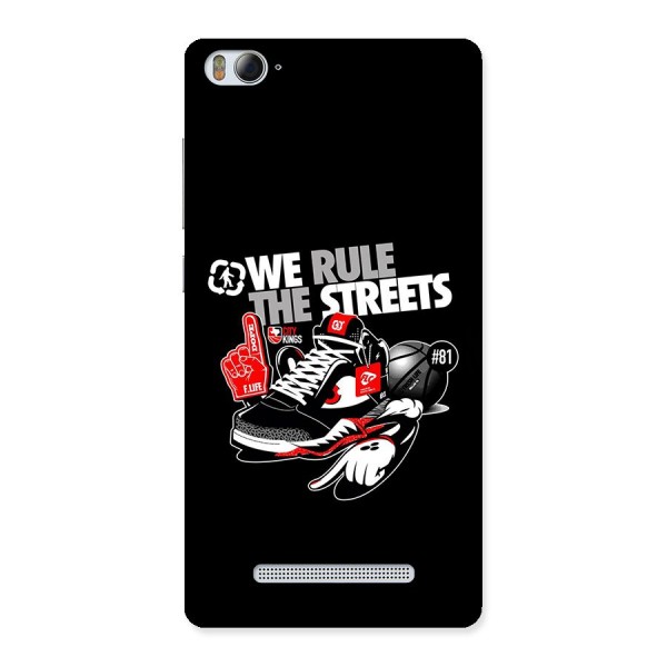 Rule The Streets Back Case for Mi4i