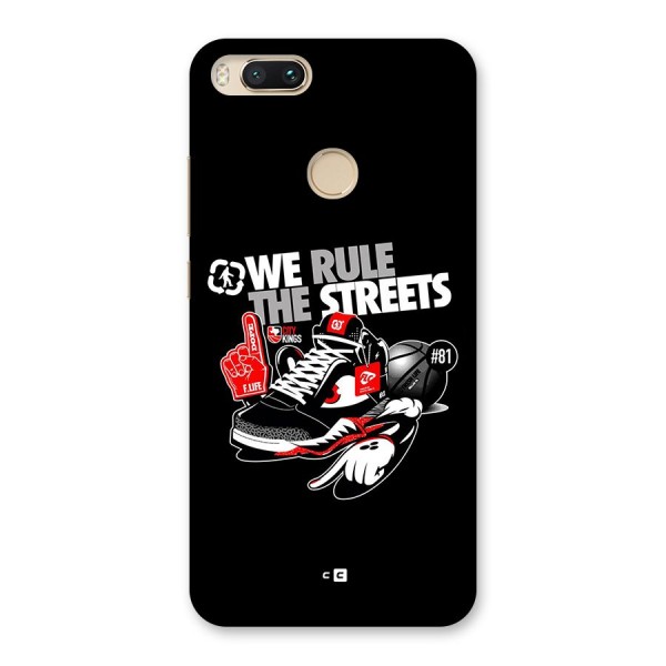 Rule The Streets Back Case for Mi A1