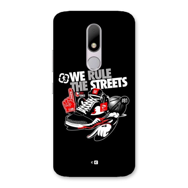 Rule The Streets Back Case for Moto M