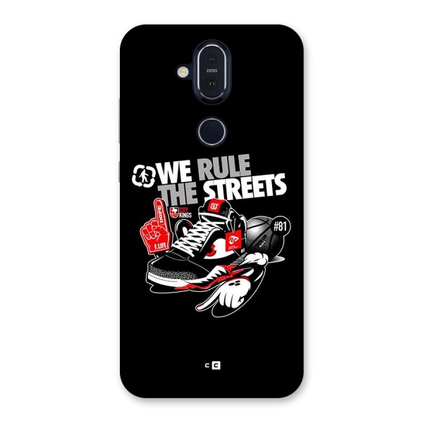 Rule The Streets Back Case for Nokia 8.1