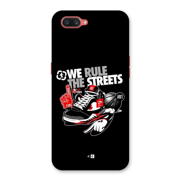 Rule The Streets Back Case for Oppo A3s