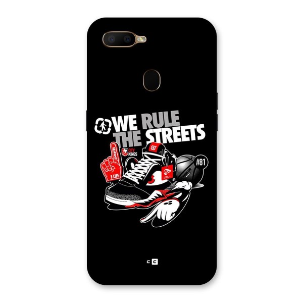 Rule The Streets Back Case for Oppo A5s