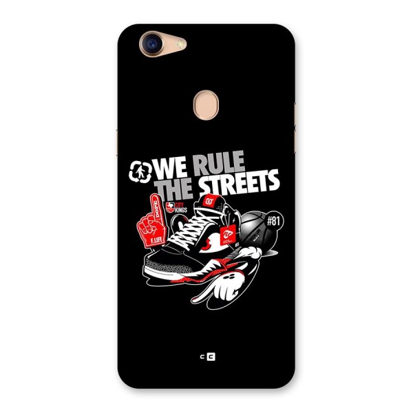 Rule The Streets Back Case for Oppo F5