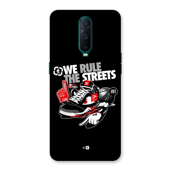 Rule The Streets Back Case for Oppo R17 Pro