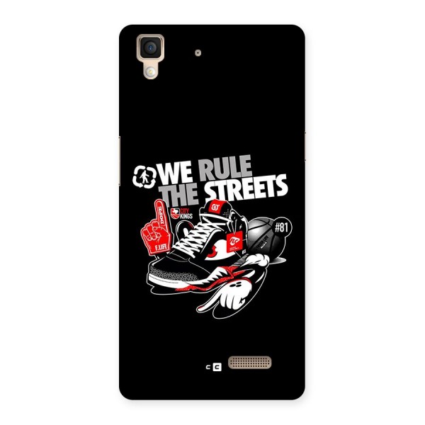 Rule The Streets Back Case for Oppo R7