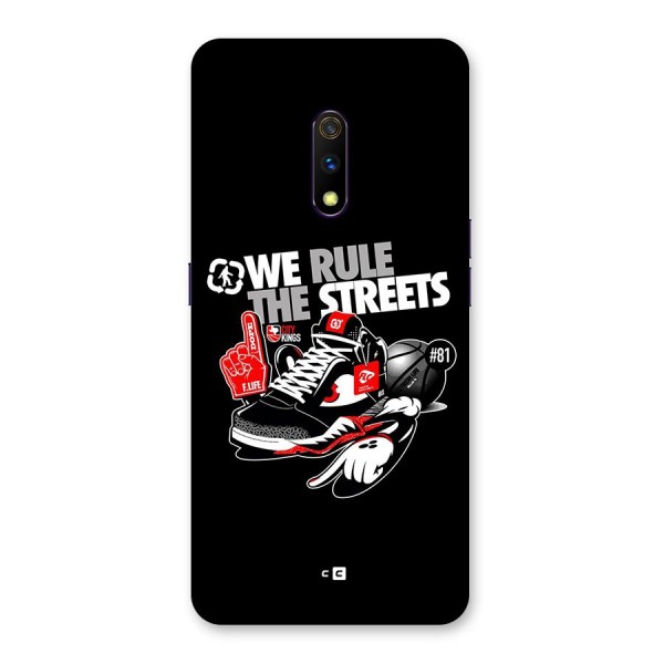 Rule The Streets Back Case for Realme X