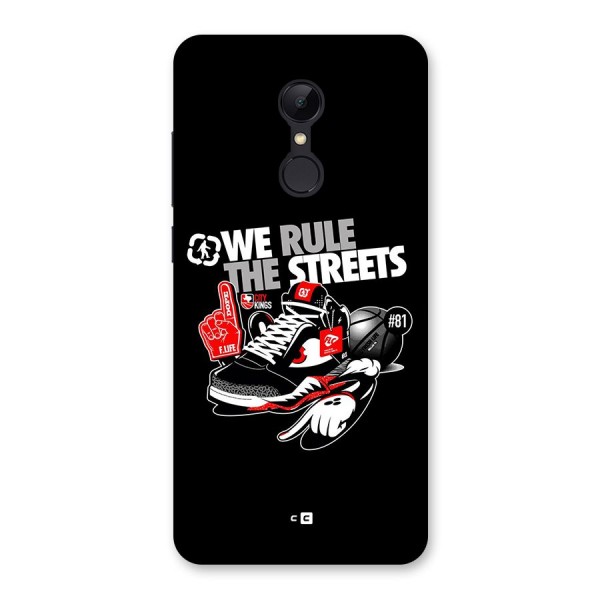 Rule The Streets Back Case for Redmi 5