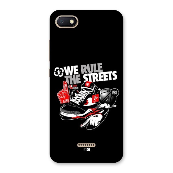 Rule The Streets Back Case for Redmi 6A