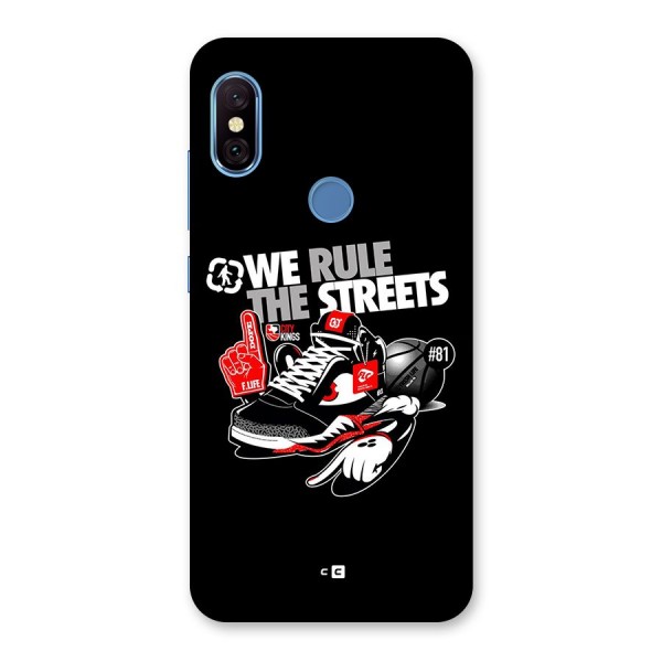 Rule The Streets Back Case for Redmi Note 6 Pro