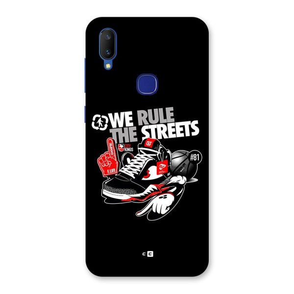 Rule The Streets Back Case for Vivo V11