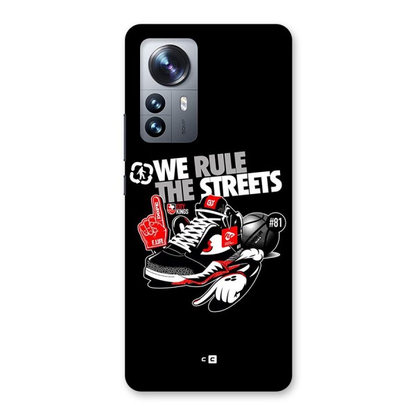 Rule The Streets Back Case for Xiaomi 12 Pro