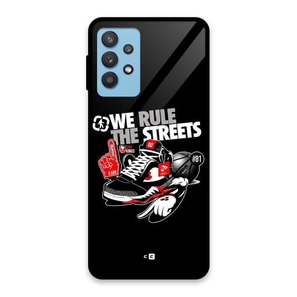 Rule The Streets Glass Back Case for Galaxy M32 5G