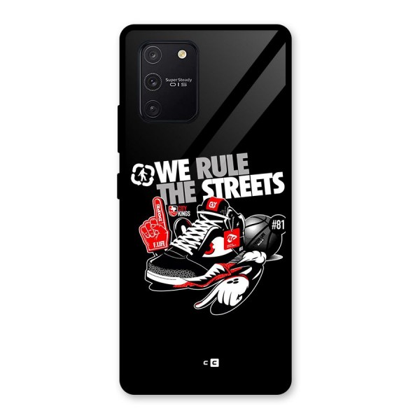 Rule The Streets Glass Back Case for Galaxy S10 Lite