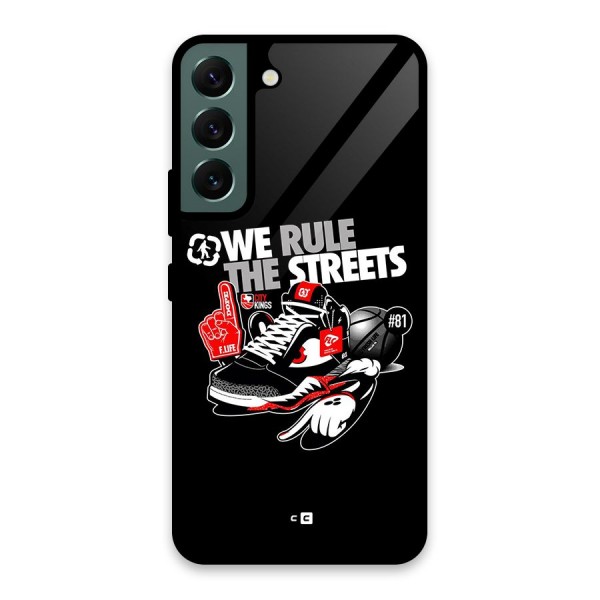 Rule The Streets Glass Back Case for Galaxy S22 5G