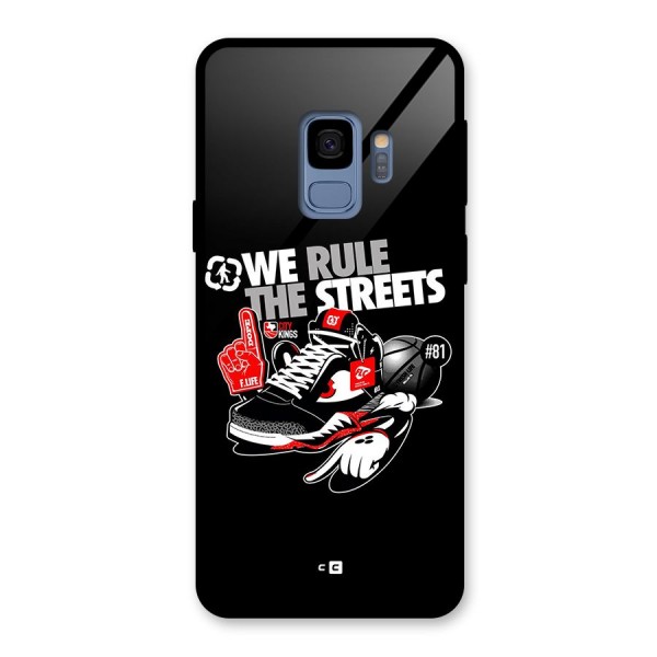 Rule The Streets Glass Back Case for Galaxy S9