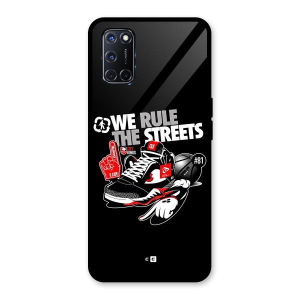 Rule The Streets Glass Back Case for Oppo A52