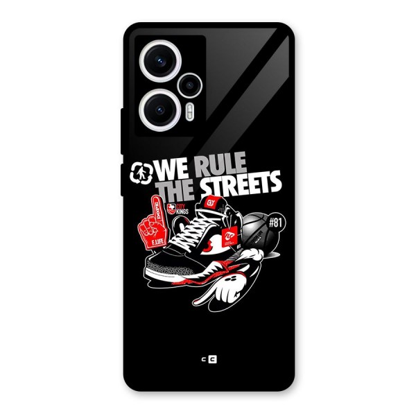 Rule The Streets Glass Back Case for Poco F5