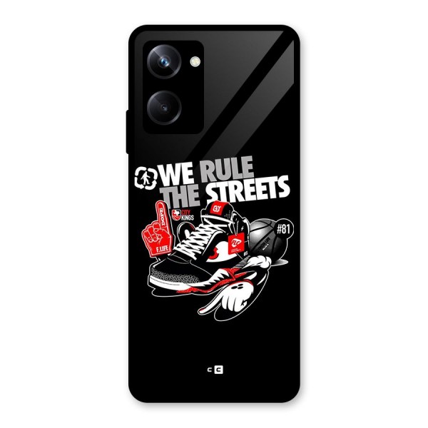 Rule The Streets Glass Back Case for Realme 10 Pro