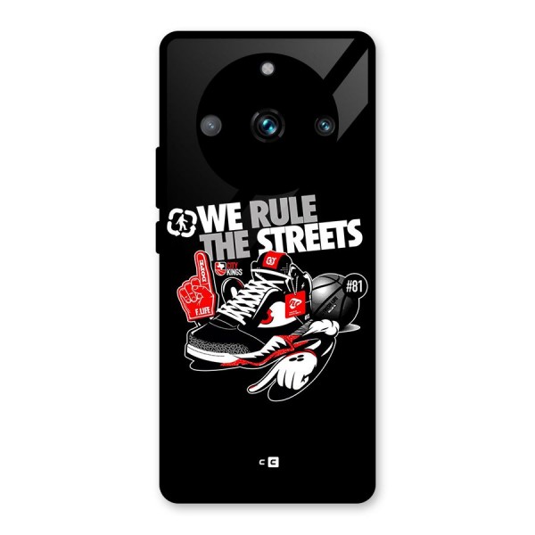 Rule The Streets Glass Back Case for Realme 11 Pro