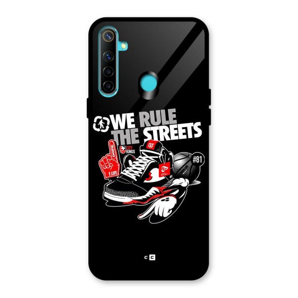 Rule The Streets Glass Back Case for Realme 5