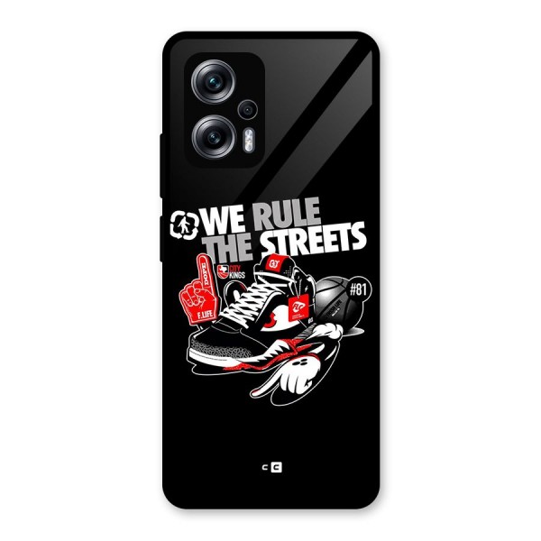 Rule The Streets Glass Back Case for Redmi K50i