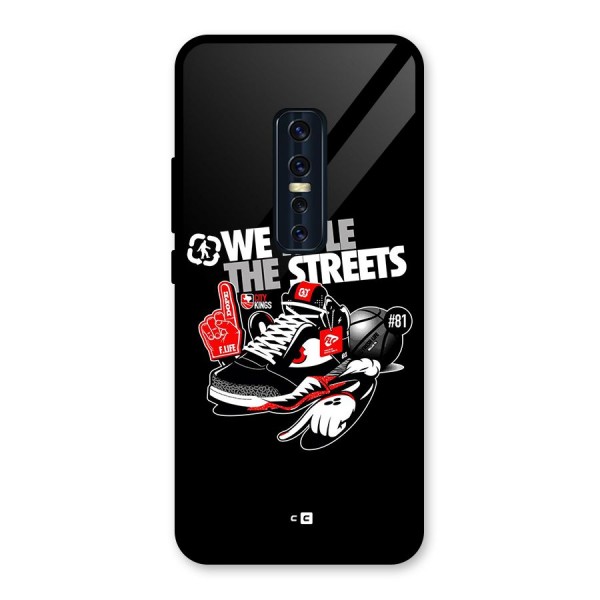 Rule The Streets Glass Back Case for Vivo V17 Pro