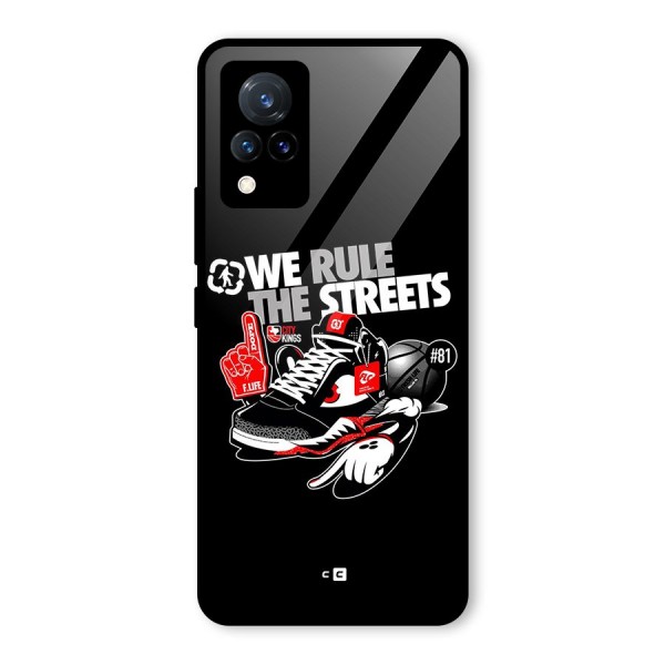 Rule The Streets Glass Back Case for Vivo V21 5G