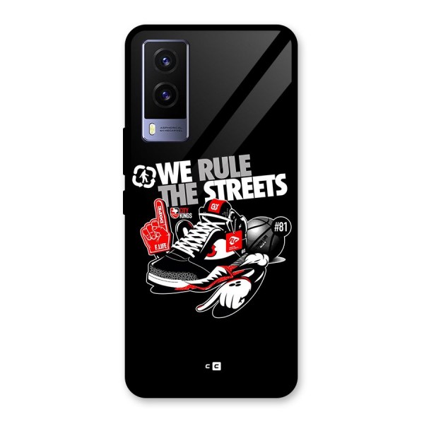 Rule The Streets Glass Back Case for Vivo V21e 5G