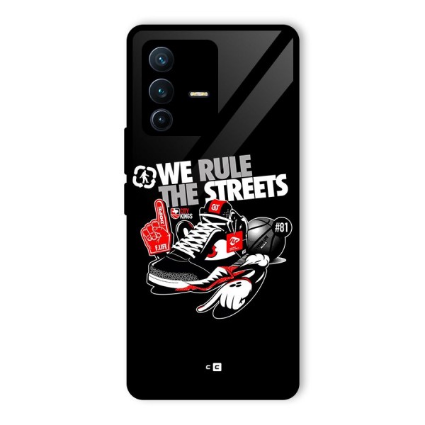 Rule The Streets Glass Back Case for Vivo V23 Pro