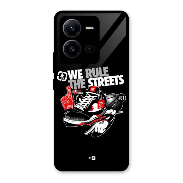 Rule The Streets Glass Back Case for Vivo V25